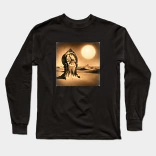 The Melting Clock Long Sleeve T-Shirt